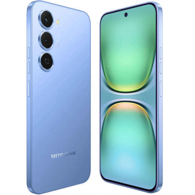 Смартфон TECNO KM6 256+8 LAKE BLUE — для бизнеса и офиса