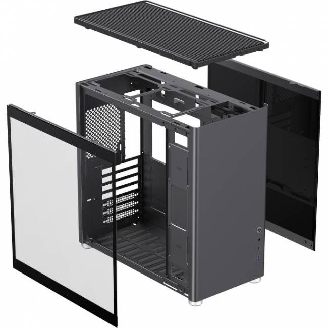 Компьютерный корпус, без блока питания ATX GameMax Spark Pro Black — для бизнеса и офиса Компьютерный корпус, без блока питания ATX GameMax Spark Pro Black — для бизнеса и офиса