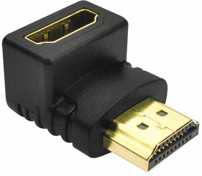 Greenconnect Переходник HDMI-HDMI 19M / 19F верхний угол, GCR-CV304 Greenconnect HDMI (m) - HDMI (f) — для бизнеса и офиса Greenconnect Переходник HDMI-HDMI 19M / 19F верхний угол, GCR-CV304 Greenconnect HDMI (m) - HDMI (f) — для бизнеса и офиса