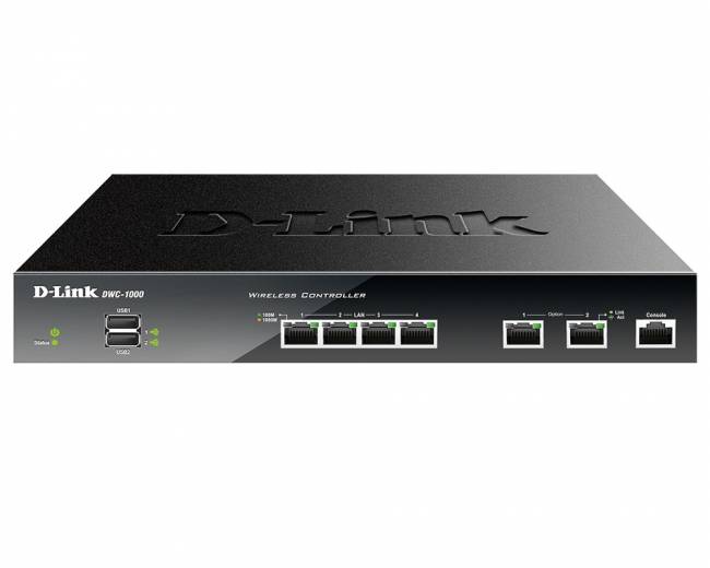 Контроллер D-Link DWC-1000/C1A — для бизнеса и офиса Контроллер D-Link DWC-1000/C1A — для бизнеса и офиса