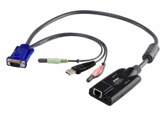 Модуль удлинителя, SVGA+KBD+MOUSE USB 2.0+AUDIO, 50 метр., для подкл. комплекта перключат. KN2124v/KN2140v/KN4124v/KN4140v, макс.разреш. 1600х1200, RJ45+HD-DB15+USB A-тип+2xMINI JACK, Female+4xMale, без Б.П.,(Virtual Media DDC2B) ATEN KA7176 — для бизнеса и офиса Модуль удлинителя, SVGA+KBD+MOUSE USB 2.0+AUDIO, 50 метр., для подкл. комплекта перключат. KN2124v/KN2140v/KN4124v/KN4140v, макс.разреш. 1600х1200, RJ45+HD-DB15+USB A-тип+2xMINI JACK, Female+4xMale, без Б.П.,(Virtual Media DDC2B) ATEN KA7176 — для бизнеса и офиса