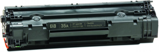 Тонер-картридж HP 35A Black Original LaserJet Print Cartridge (CB435A) — для бизнеса и офиса