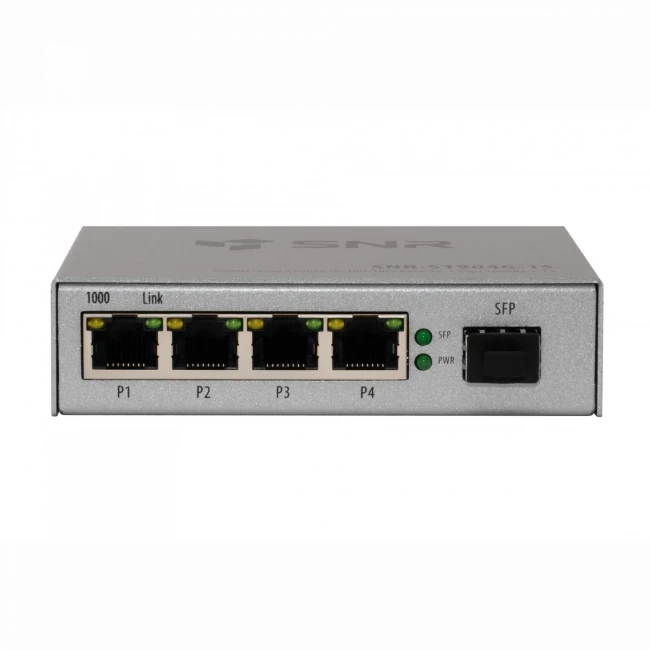 Коммутатор SNR SNR-S1904G-1S — для бизнеса и офиса Коммутатор SNR SNR-S1904G-1S — для бизнеса и офиса