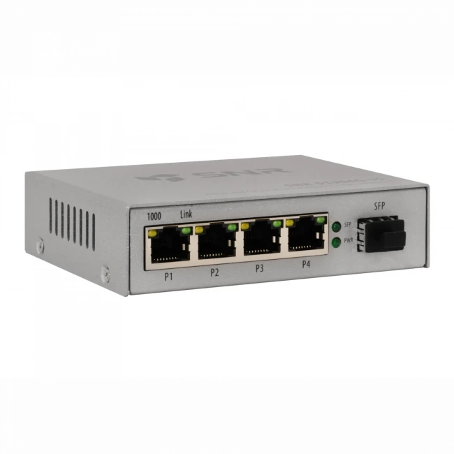 Коммутатор SNR SNR-S1904G-1S — для бизнеса и офиса Коммутатор SNR SNR-S1904G-1S — для бизнеса и офиса