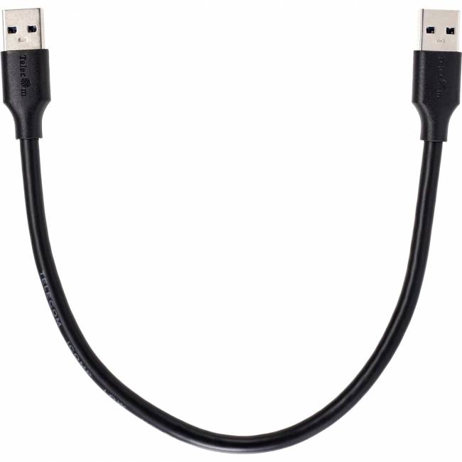 Кабель соединительный USB3.0 Am-Am 0.3m Telecom (TUS715-0.3M) Кабель Telecom 3 м (TUS715-0.3M) — для бизнеса и офиса Кабель соединительный USB3.0 Am-Am 0.3m Telecom (TUS715-0.3M) Кабель Telecom 3 м (TUS715-0.3M) — для бизнеса и офиса
