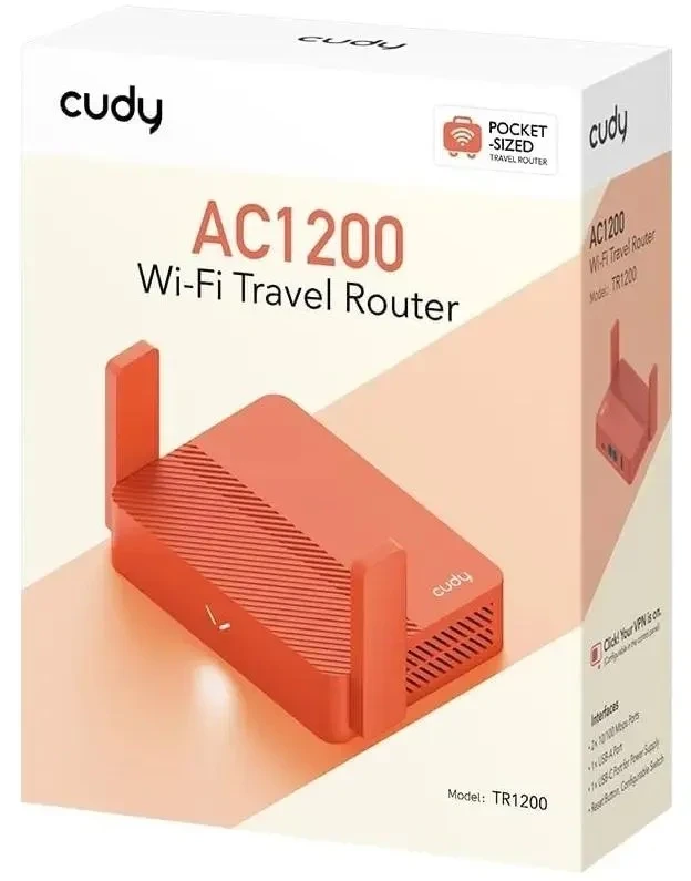 Маршрутизатор Cudy TR1200 — для бизнеса и офиса Маршрутизатор Cudy TR1200 — для бизнеса и офиса