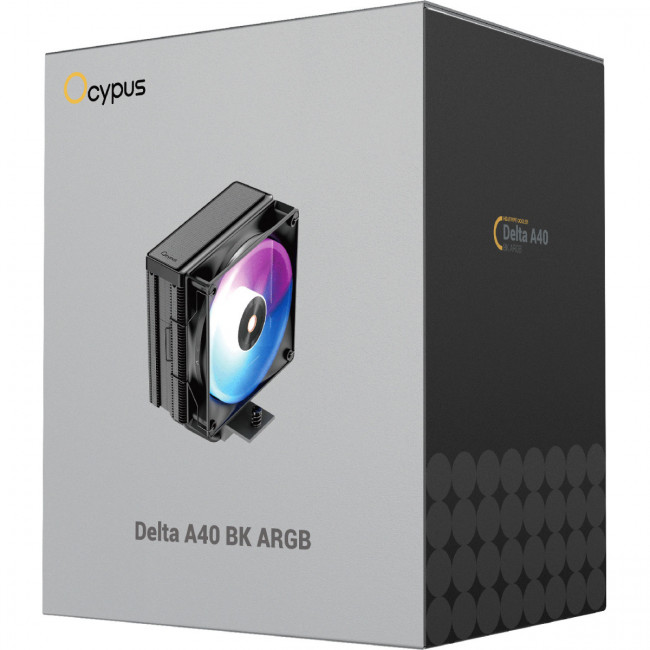 Кулер для процессора Ocypus Delta-A40-BK1NAWN00X-GL — для бизнеса и офиса