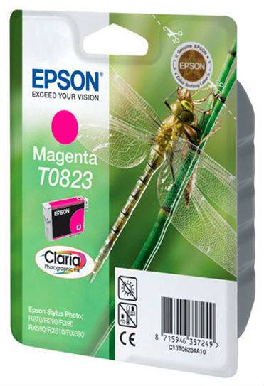 Картридж Epson Stylus R270/295/390/RX590/T50/TX800FW (O) T08234A/C13T11234A10, M — для бизнеса и офиса Картридж Epson Stylus R270/295/390/RX590/T50/TX800FW (O) T08234A/C13T11234A10, M — для бизнеса и офиса