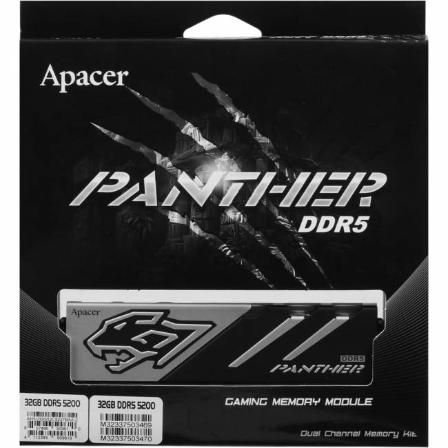 Модуль памяти Apacer AH5U32G52C5227BAA-2 — для бизнеса и офиса Модуль памяти Apacer AH5U32G52C5227BAA-2 — для бизнеса и офиса