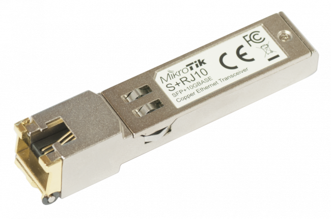 Трансивер Mikrotik S+RJ10 — для бизнеса и офиса
