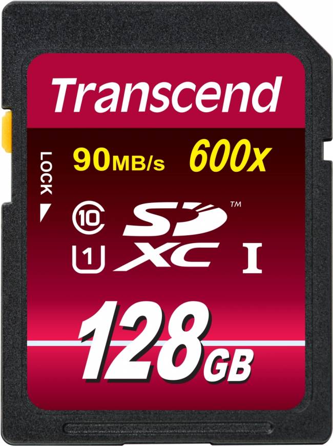 Карта памяти Transcend SDXC Class 10 UHS-I 600x — для бизнеса и офиса Карта памяти Transcend SDXC Class 10 UHS-I 600x — для бизнеса и офиса