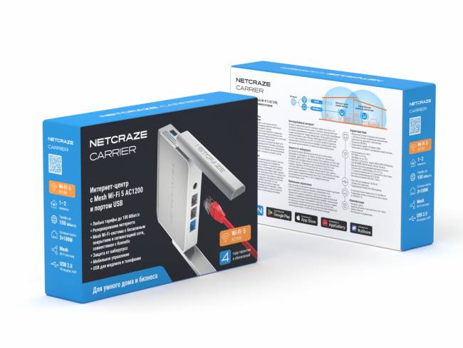 Маршрутизатор Netcraze Netcraze Carrier (NC-1721) — для бизнеса и офиса Маршрутизатор Netcraze Netcraze Carrier (NC-1721) — для бизнеса и офиса