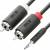 Greenconnect Кабель-переходник аудио 20.0m jack 3,5mm / 2 х RCA , черный, M/M, GCR-51731 Greenconnect mini jack 3.5 mm (m) - 2 x RCA (m) — для бизнеса и офиса Greenconnect Кабель-переходник аудио 20.0m jack 3,5mm / 2 х RCA , черный, M/M, GCR-51731 Greenconnect mini jack 3.5 mm (m) - 2 x RCA (m) — для бизнеса и офиса