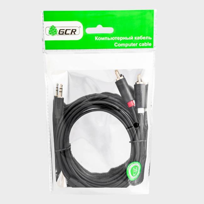 Greenconnect Кабель-переходник аудио 20.0m jack 3,5mm / 2 х RCA , черный, M/M, GCR-51731 Greenconnect mini jack 3.5 mm (m) - 2 x RCA (m) — для бизнеса и офиса Greenconnect Кабель-переходник аудио 20.0m jack 3,5mm / 2 х RCA , черный, M/M, GCR-51731 Greenconnect mini jack 3.5 mm (m) - 2 x RCA (m) — для бизнеса и офиса
