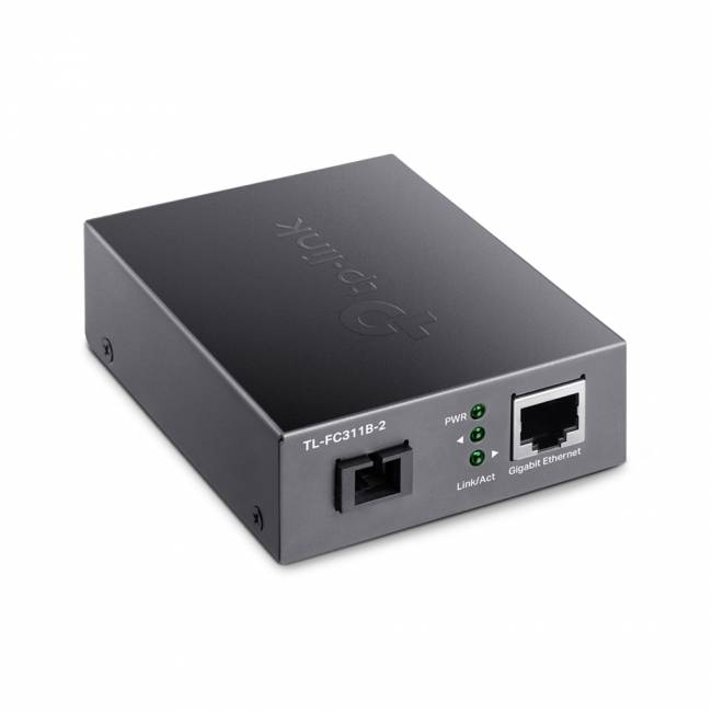 Медиаконвертер TP-Link FC311B-2 — для бизнеса и офиса Медиаконвертер TP-Link FC311B-2 — для бизнеса и офиса