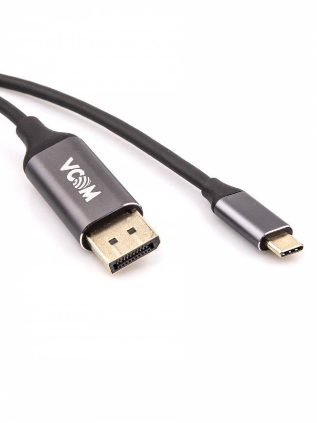 Кабель-адаптер USB 3.1 Type-Cm --> DP(m) 4K@60Hz, 1.8m , Aluminium Shell,VCOM <CU422MC-1.8M> VCOM USB 3.2 Type-C (m) - DisplayPort (m) — для бизнеса и офиса Кабель-адаптер USB 3.1 Type-Cm --> DP(m) 4K@60Hz, 1.8m , Aluminium Shell,VCOM <CU422MC-1.8M> VCOM USB 3.2 Type-C (m) - DisplayPort (m) — для бизнеса и офиса