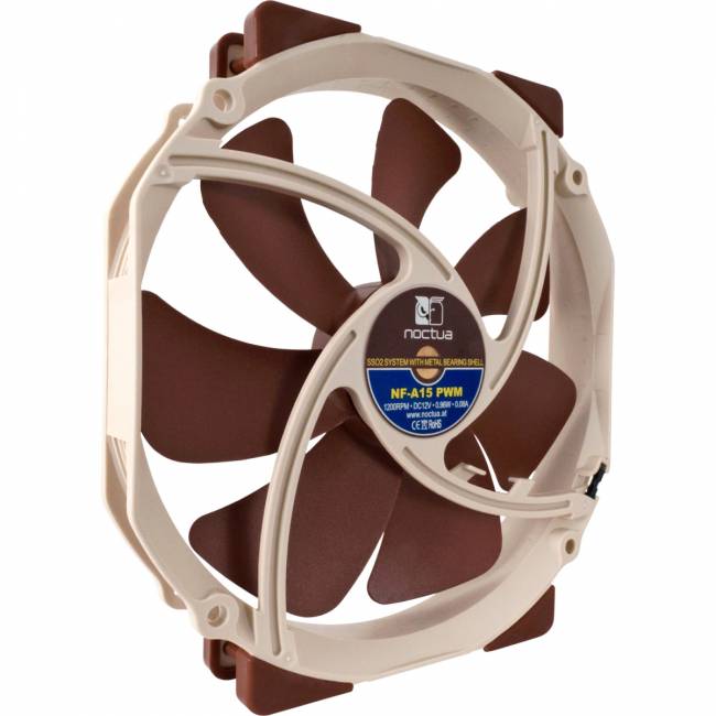 Кулер для корпуса Noctua NF-A15 PWM — для бизнеса и офиса Кулер для корпуса Noctua NF-A15 PWM — для бизнеса и офиса