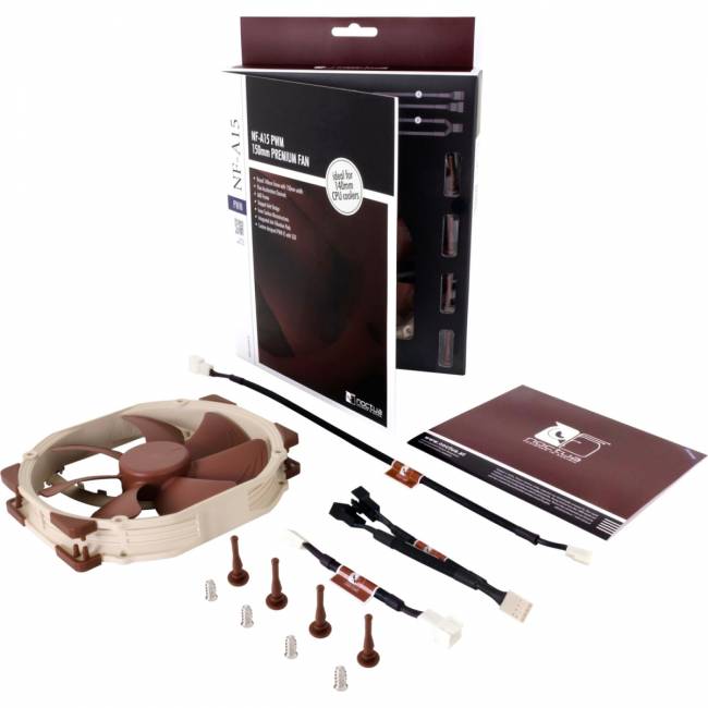 Кулер для корпуса Noctua NF-A15 PWM — для бизнеса и офиса Кулер для корпуса Noctua NF-A15 PWM — для бизнеса и офиса