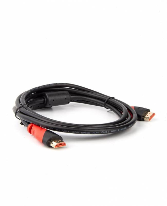 Кабель HDMI-19M --- HDMI-19M ver 2.0 4K*60Hz, 2m 2F Telecom Pro <TCG220F-2M> VCOM HDMI (m) - HDMI (m) 2м — для бизнеса и офиса