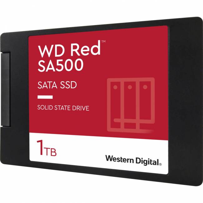 Твердотельные накопители WD Red SA500 1TB (WDS100T1R0A) — для бизнеса и офиса Твердотельные накопители WD Red SA500 1TB (WDS100T1R0A) — для бизнеса и офиса