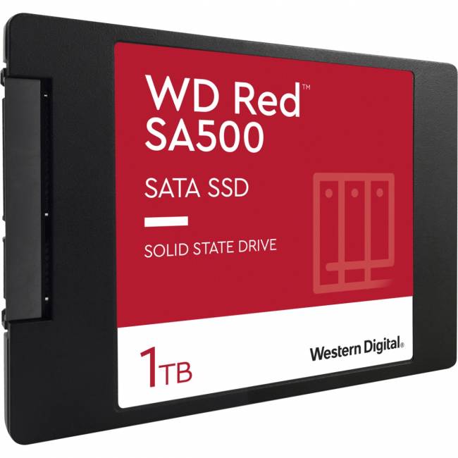 Твердотельные накопители WD Red SA500 1TB (WDS100T1R0A) — для бизнеса и офиса Твердотельные накопители WD Red SA500 1TB (WDS100T1R0A) — для бизнеса и офиса