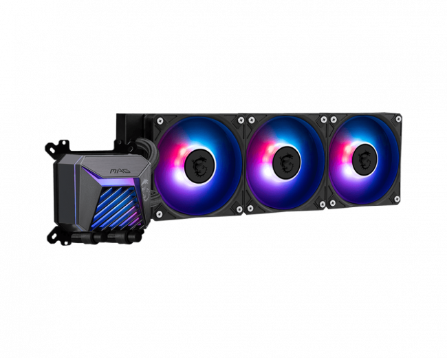 Система жидкостного охлаждения MSI MAG CORELIQUID A15 360 Black — для бизнеса и офиса Система жидкостного охлаждения MSI MAG CORELIQUID A15 360 Black — для бизнеса и офиса