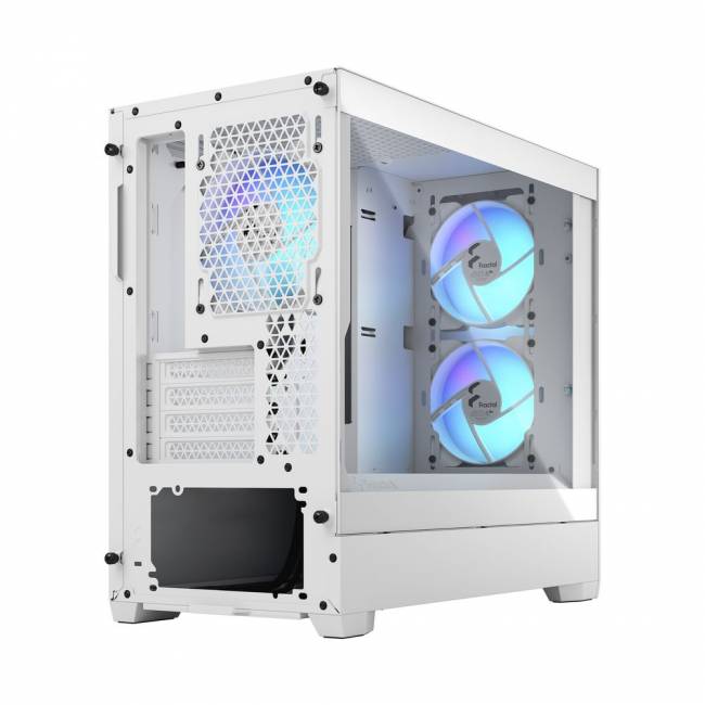 Корпус ПК без блока питания Корпус Design Pop Mini Air RGB TG Clear Tint (FD-C-POR1M-01) — для бизнеса и офиса Корпус ПК без блока питания Корпус Design Pop Mini Air RGB TG Clear Tint (FD-C-POR1M-01) — для бизнеса и офиса