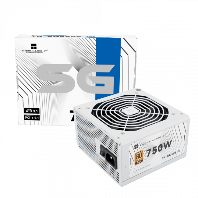 Блок питания 750W Thermalright TR-SG 750S-W — для бизнеса и офиса Блок питания 750W Thermalright TR-SG 750S-W — для бизнеса и офиса