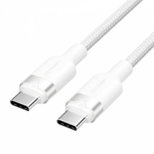 Кабель Vention USB 2.0 CM/CM - 1м. Белый 3А PD60W Vention TRDWF