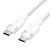 Кабель Vention USB 2.0 CM/CM - 1м. Белый 3А PD60W Vention TRDWF — для бизнеса и офиса Кабель Vention USB 2.0 CM/CM - 1м. Белый 3А PD60W Vention TRDWF — для бизнеса и офиса