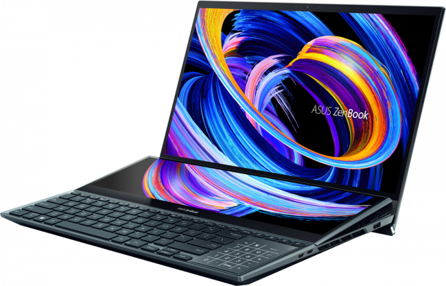 Ноутбук ASUS ZenBook Pro Duo UX582HS-H2034W (90NB0V21-M000Y0) — для бизнеса и офиса