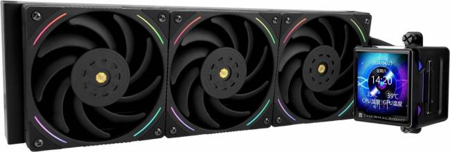 Система водяного охлаждения Thermalright E-VISION-360-BL-ARGB — для бизнеса и офиса Система водяного охлаждения Thermalright E-VISION-360-BL-ARGB — для бизнеса и офиса
