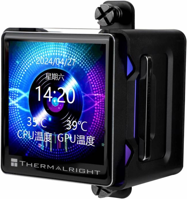 Система водяного охлаждения Thermalright E-VISION-360-BL-ARGB — для бизнеса и офиса Система водяного охлаждения Thermalright E-VISION-360-BL-ARGB — для бизнеса и офиса