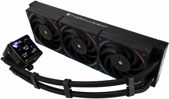 Система водяного охлаждения Thermalright E-VISION-360-BL-ARGB — для бизнеса и офиса Система водяного охлаждения Thermalright E-VISION-360-BL-ARGB — для бизнеса и офиса
