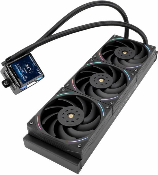 Система водяного охлаждения Thermalright E-VISION-360-BL-ARGB — для бизнеса и офиса Система водяного охлаждения Thermalright E-VISION-360-BL-ARGB — для бизнеса и офиса