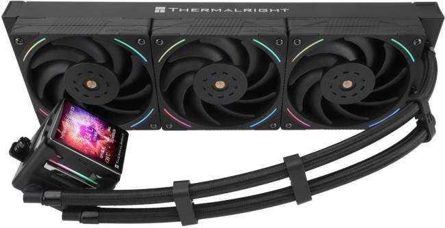 Система водяного охлаждения Thermalright E-VISION-360-BL-ARGB — для бизнеса и офиса Система водяного охлаждения Thermalright E-VISION-360-BL-ARGB — для бизнеса и офиса