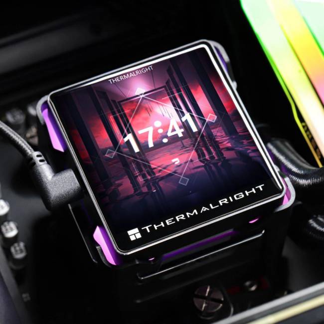 Система водяного охлаждения Thermalright E-VISION-360-BL-ARGB — для бизнеса и офиса Система водяного охлаждения Thermalright E-VISION-360-BL-ARGB — для бизнеса и офиса