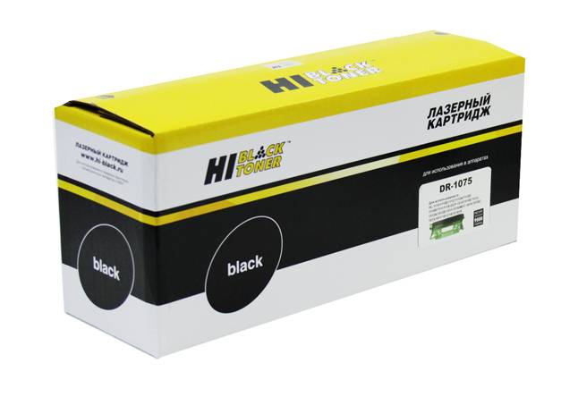 Драм-юнит Hi-Black (HB-DR-1075) для Brother HL-1010R/1112R/DCP-1510R/1512R/MFC-1810R, 9K — для бизнеса и офиса Драм-юнит Hi-Black (HB-DR-1075) для Brother HL-1010R/1112R/DCP-1510R/1512R/MFC-1810R, 9K — для бизнеса и офиса