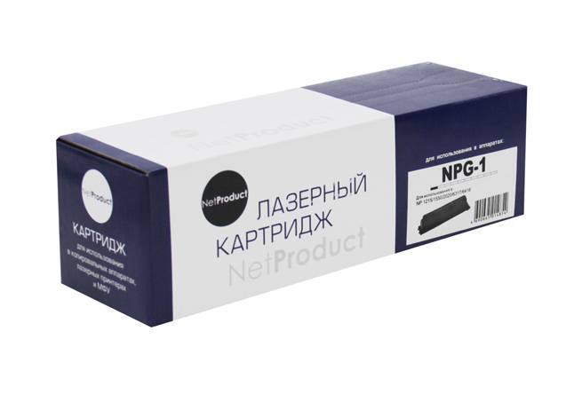 Тонер-картридж NetProduct (N-NPG-1) для Canon NP-1215/1550/2020/6317/6416, туба, 3,8K — для бизнеса и офиса Тонер-картридж NetProduct (N-NPG-1) для Canon NP-1215/1550/2020/6317/6416, туба, 3,8K — для бизнеса и офиса