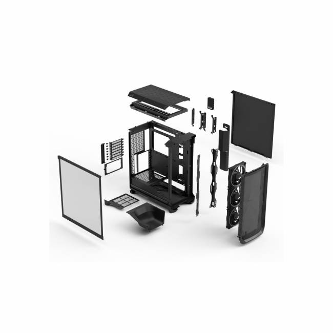 Корпус ПК без блока питания Fractal FD-C-MES3A-03 — для бизнеса и офиса Корпус ПК без блока питания Fractal FD-C-MES3A-03 — для бизнеса и офиса