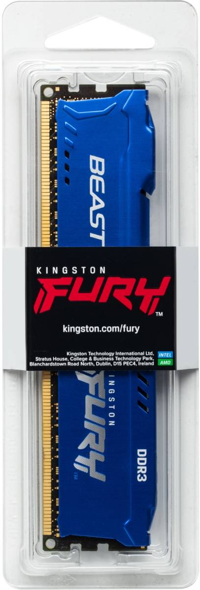Память оперативная Kingston FURY Beast Blue KF316C10B/8 — для бизнеса и офиса Память оперативная Kingston FURY Beast Blue KF316C10B/8 — для бизнеса и офиса