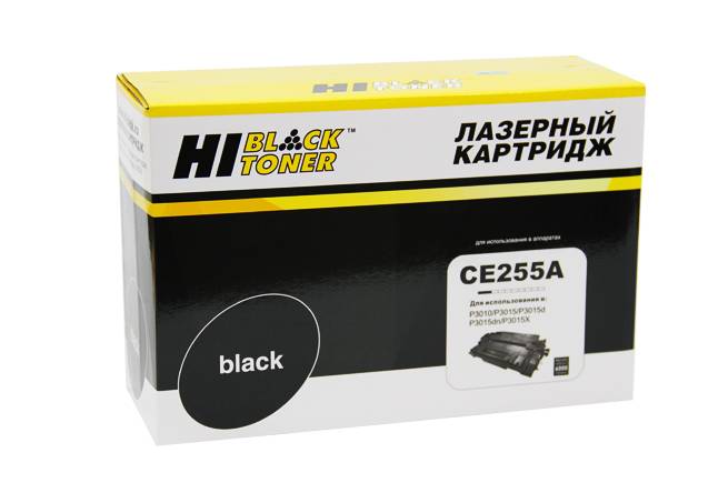Картридж Hi-Black (HB-CE255A) для HP LJ P3015, 6K — для бизнеса и офиса Картридж Hi-Black (HB-CE255A) для HP LJ P3015, 6K — для бизнеса и офиса