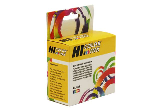 Картридж Hi-Black (HB-CL-513/CL-511) для Canon PIXMA MP240/260/480, Color — для бизнеса и офиса Картридж Hi-Black (HB-CL-513/CL-511) для Canon PIXMA MP240/260/480, Color — для бизнеса и офиса