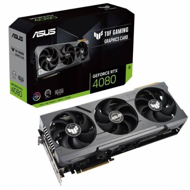 Видеокарта ASUS TUF-RTX4080-16G-GAMING — для бизнеса и офиса