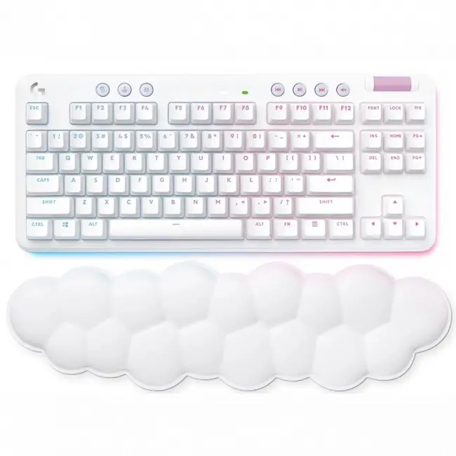 Logitech Gaming Keyboard G715 TKL LIGHTSPEED RGB OFF WHITE Logitech Gaming Keyboard G715 — для бизнеса и офиса Logitech Gaming Keyboard G715 TKL LIGHTSPEED RGB OFF WHITE Logitech Gaming Keyboard G715 — для бизнеса и офиса