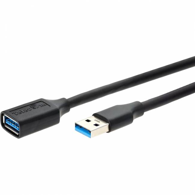 Кабель удлинительный USB3.0 Am-Af 3m Telecom черный (TUS708-3M) Кабель Telecom 3 м (TUS708-3M) — для бизнеса и офиса Кабель удлинительный USB3.0 Am-Af 3m Telecom черный (TUS708-3M) Кабель Telecom 3 м (TUS708-3M) — для бизнеса и офиса