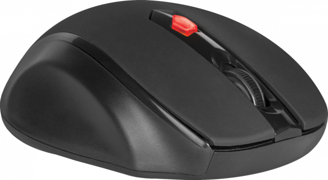 Defender Беспроводная оптическая мышь Ultra MM-315 черный,6 кнопок, 800-1600 dpi Defender Ultra MM-315 черный — для бизнеса и офиса
