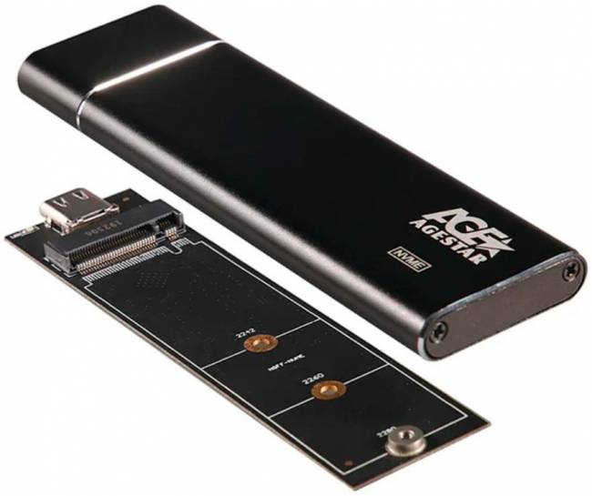 Внешний корпус SSD AgeStar 31UBNV5C — для бизнеса и офиса Внешний корпус SSD AgeStar 31UBNV5C — для бизнеса и офиса