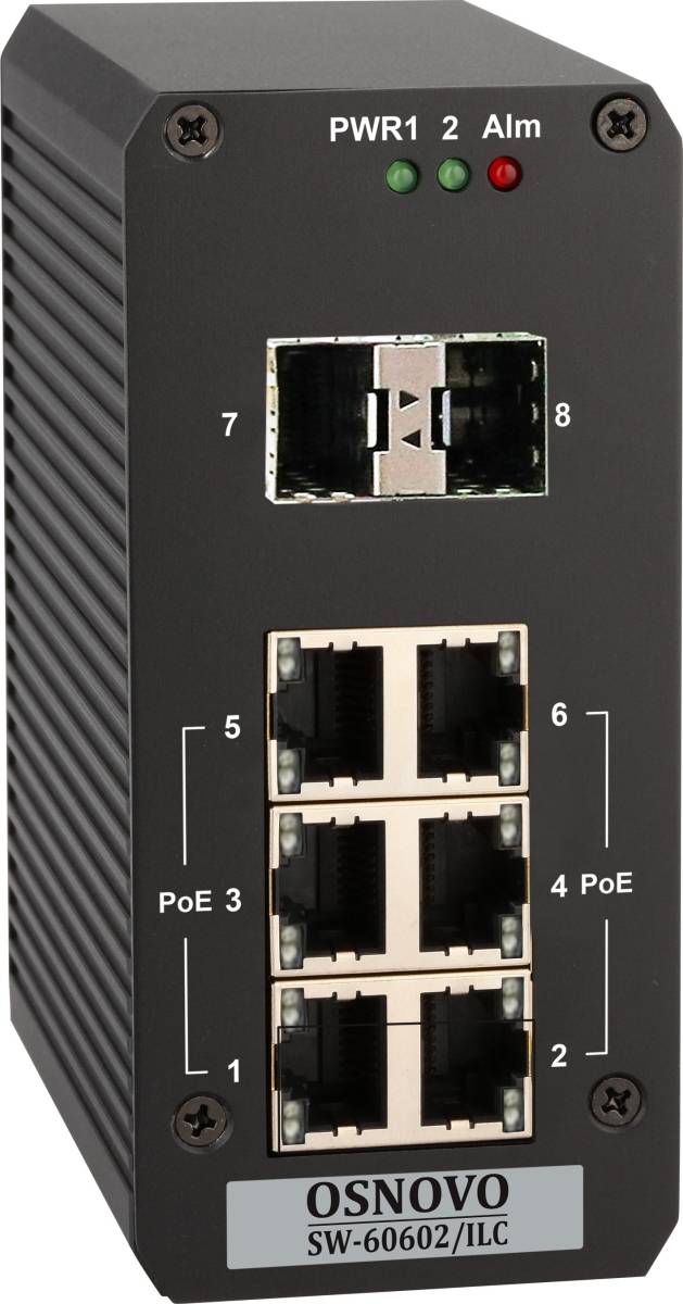 Коммутатор OSNOVO SW-60602/ILC — для бизнеса и офиса Коммутатор OSNOVO SW-60602/ILC — для бизнеса и офиса