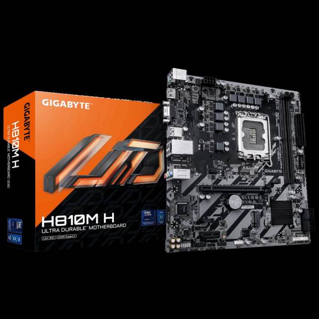 Материнская плата Gigabyte H810M H — для бизнеса и офиса Материнская плата Gigabyte H810M H — для бизнеса и офиса